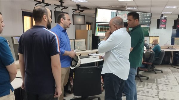 جانب من زيارة وزير