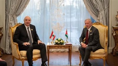 الرئيس اللبناني يزور الأردن اليوم بدعوة من الملك عبدالله 