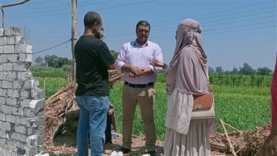 إزالة 22 تعديًا على الأراضي الزراعية بالمنوفية خلال عيد الأضحى