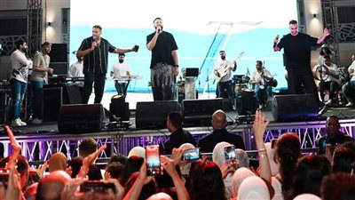 برعاية القاهرة 24 وتنظيم ياسر الحريري.. فريق واما يتألق بحفل كامل العدد في حفلات عيد الأضحى ببورتو السخنة