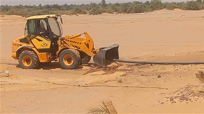 تنفيذ قرارات إزالة لـ 135 حالة تعدٍ واسترداد 2245 فدانًا في الوادي الجديد