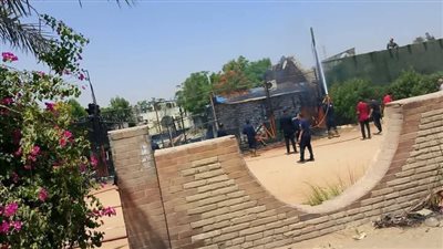 السيطرة على حريق بقاعة أفراح في ملوي دون خسائر بشرية