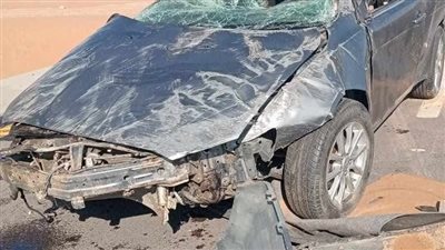 مصرع طفلة وإصابة 4 من أفراد أسرتها في انقلاب ملاكي بالوادي الجديد