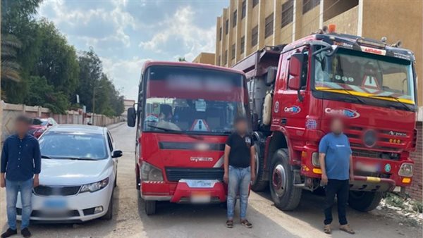 المتهمون والسيارات