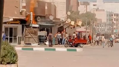 السيطرة على حريق بأحد المطاعم في الوادي الجديد