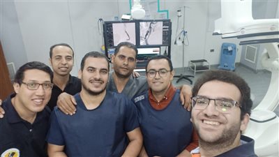 مستشفى ملوي ينقذ حياة مسنّ بعد إصابته بجلطة حادة في المخ