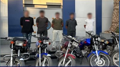 ضبط قائدي 5 دراجات لقيادتهم برعونة وأداء حركات استعراضية في القليوبية 