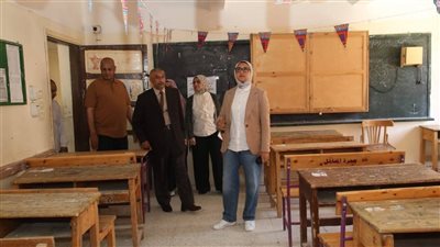 نائب محافظ الوادي الجديد تتابع جاهزية لجان واستراحات الثانوية العامة