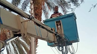 محافظ أسيوط: صيانة وتركيب كشافات جديدة بقرية دوينة ضمن خطة رفع كفاءة منظومة الإنارة