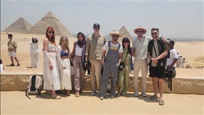 بدعوة من السياحة.. وفد من المؤثرين الأمريكيين في جولة بين كنوز القاهرة والأقصر وسحر الغردقة | صور