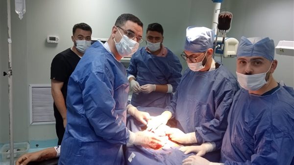 جانب من الجراحة 