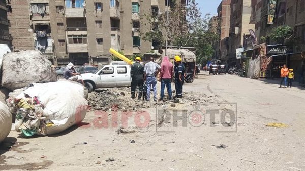 انفجار خط غاز البساتين