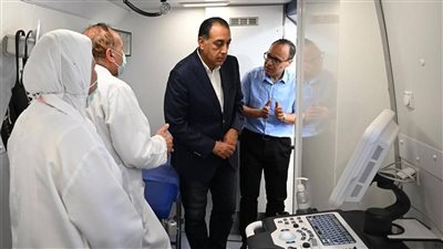 تفقدها رئيس الوزراء خلال زيارته للبحيرة.. الكشف والعلاج مجانا لعدد 926 مواطنا بقرية زاوية صقر