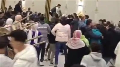 القبض على أطراف مشاجرة حفل زفاف نادي الشمس بعد مقتل صديق العريس في القاعة