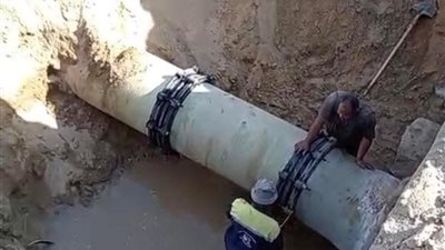 عودة مياه الشرب لمدينة السادات بالمنوفية بعد انقطاعها 8 ساعات