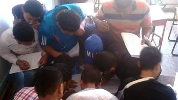 غش جماعي في لجان