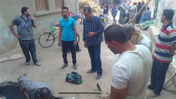 هبوط أرضي في المنوفية