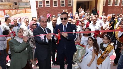 محافظ المنوفية يفتتح توسعات مدرسة تتا وغمرين ضمن استثمارات تعليمية تجاوزت 1.5 مليار جنيه خلال 6 سنوات