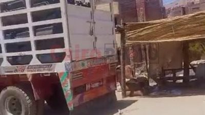 انتشار أكوام القمامة والمخلفات على امتداد 2 كم بشارع السماد بأسوان.. ووجود مقطورات الأنابيب على جانبيه ينذر بكارثة