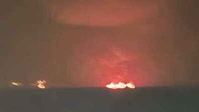 تقارير: نشوب النيران في 3 سفن بالقرب من مضيق هرمز