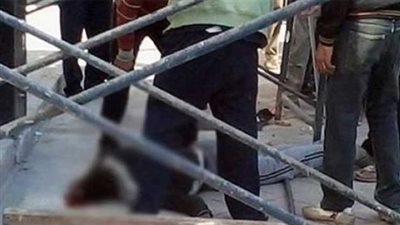 مصرع عامل سقط من أعلى سقالة داخل مبنى الوزارات القديمة