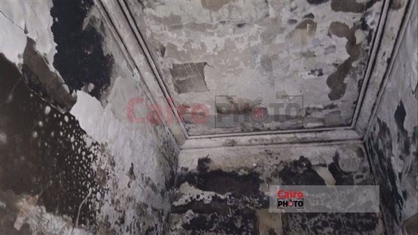 جانب من الحريق