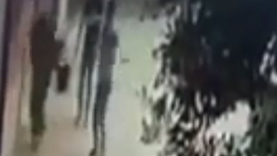 شابان يعتديان بالضرب بوحشية على سيدة أثناء سيرها في أحد شوارع طنطا (فيديو)