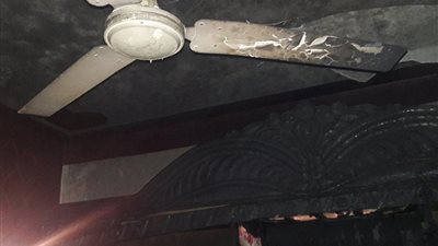 احتراق منزل واختناق 3 أشخاص بسبب ماس كهربائي في الشرقية