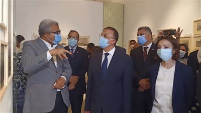 محافظ الإسكندرية يستمع لسيدة مسنة على كرسي متحرك أثناء تصويتها بدائرة الجمرك (فيديو)