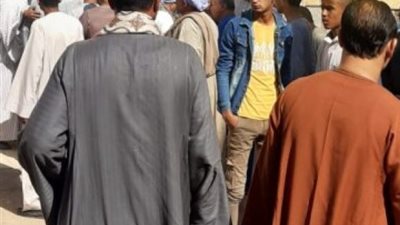 مشادة بسبب مرشح.. ضبط شخص أمام إحدى اللجان بأرمنت خلال توجيهه للناخبين