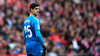 تعليق مفاجئ من كورتوا بعد الفوز على برشلونة في الكلاسيكو