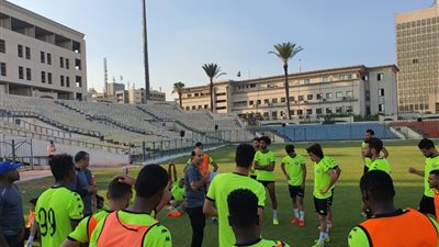 أسوان يختتم تدريباته اليوم استعدادًا للاتحاد السكندري