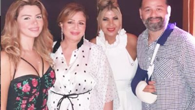 بعد حفل زفافه بأسابيع.. إصابة أمير شاهين بكسر في يده (صورة)