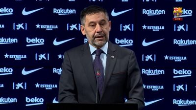 رئيس نادي برشلونة يؤكد تعرضه لتهديدات من أجل الاستقالة