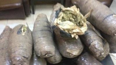 ضبط عاطلين بحوزتهما 4 كيلو جرام من مخدر البانجو بدمياط