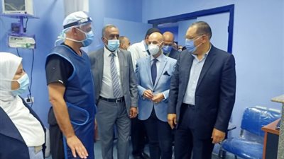 إعادة افتتاح مستشفى الزقازيق العام بعد تطويره (صور)