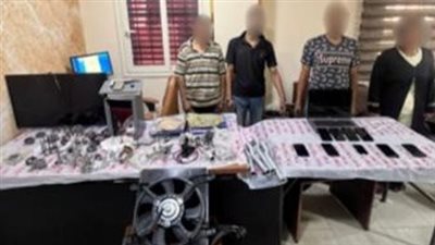 سقوط تشكيل عصابي تخصص في سرقة المتاجر بعد ارتكاب 4 وقائع بالزاوية