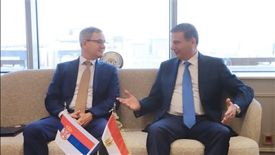 وزير الزراعة: تشكيل لجنة فنية مع صربيا لدراسة الفرص الاستثمارية وزيادة التبادل التجاري 