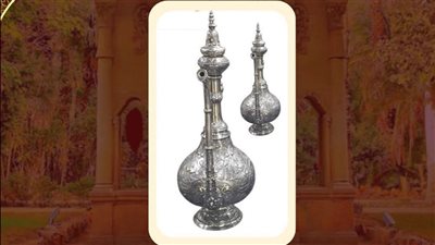 إبريق أثري يروي حكاية الفن الإسلامي في معرض مؤقت بسرايا العرش