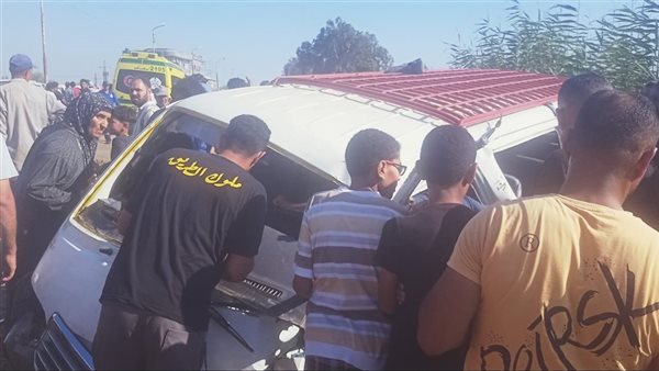 حادث تصادم بكفر الشيخ