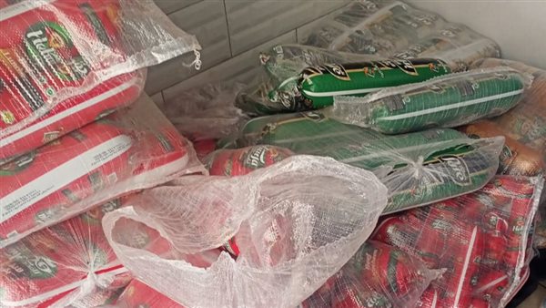 جانب من المضبوطات