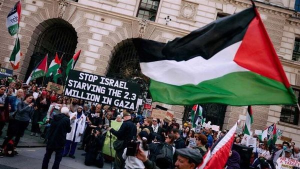 مظاهرات داعمة لغزة