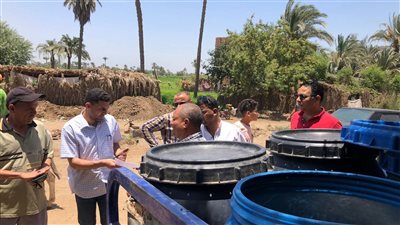 ضبط 2050 لتر لبن غير صالحة للاستهلاك في بني سويف