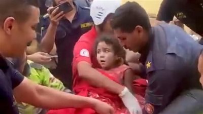 وفاة الطفلة حور ضحية انهيار عقاري حدائق القبة بعد ساعات من إنقاذها