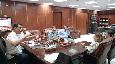 مدير تعليم سوهاج يشدد على متابعة كاميرات المراقبة بلجان الثانوية العامة