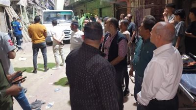 قرار جديد من محافظ القاهرة بعد انهيار عقاري حدائق القبة