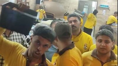 حدفوني بالصينية على دماغي.. عميل يشكو تعرضه للضرب من عمال مطعم عم شلتت فرع شيراتون 
