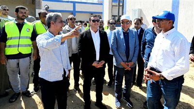 وزير الإسكان يختتم زيارته لـ المنيا بتفقد محطة مياه شرب صفانية ومعالجة الصرف ببلهاسة