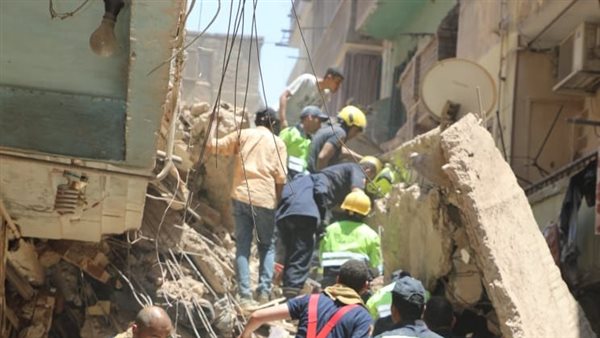 حادث انهيار عقاري