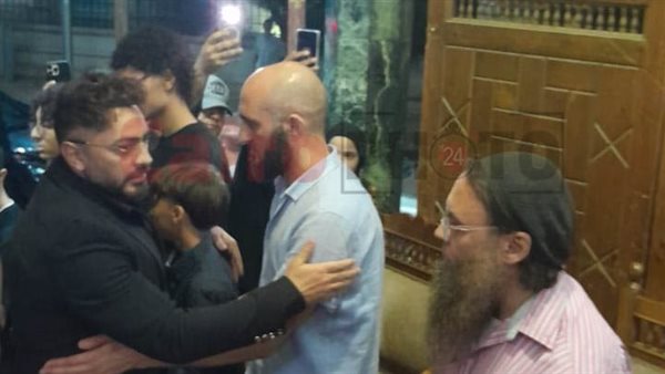 تامر حسني خلال تقديمه